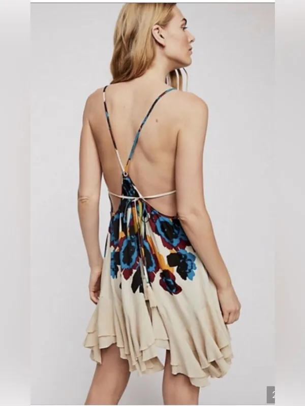 NWT Free People Sweet Lucy mini dress size small‎ - Image 2