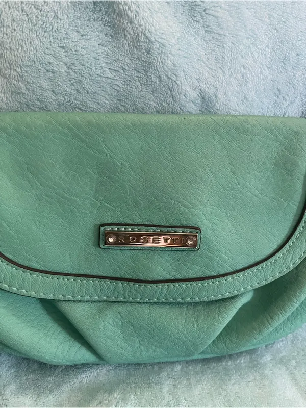 Rosetti Mint Green Crossbody with Branded Plaque - Image 2