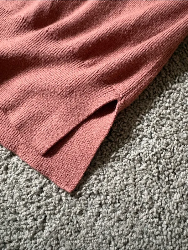 Abercrombie & Fitch Soft A & F Collection Sweater Brown/Rust Womens Size S - Image 5