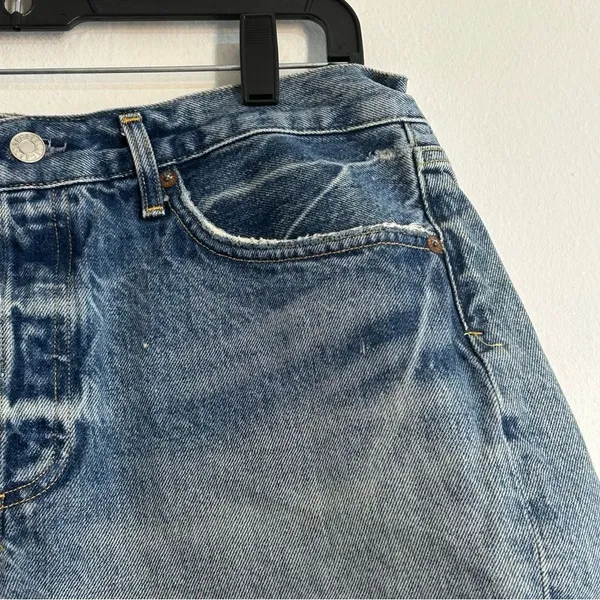 Agolde Parker Vintage Cut Off Denim Jean Shorts Size 29 Festival Casual Summer - Image 9