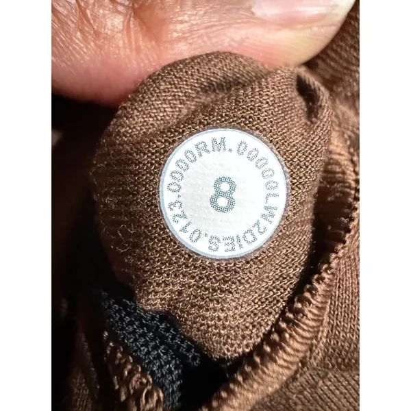 Lululemon Ribbed One Shoulder Yoga Bra Java Brown W2DIES Size 8 - Image 5