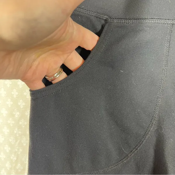 Lululemon Black High Rise Base Pace‎ Bermuda Shorts - Image 2