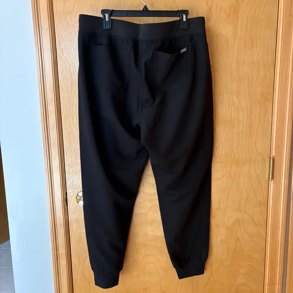 FIGS Zamora Jogger Scrub Pants Womens Large Black FIONx W18SW2005 - Image 3