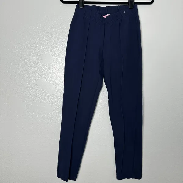 Lilly Pulitzer Size-S Women's Pants Ponte Travel Midnight Navy Pull On - Image 2