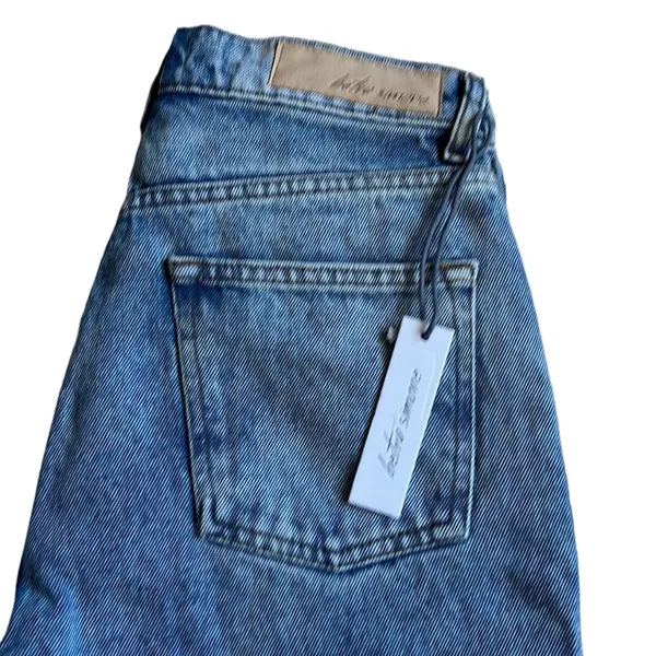 BETRO SIMONE‎ high waist rigid acid wash denim MOM JEANS Size 27 New - Image 8