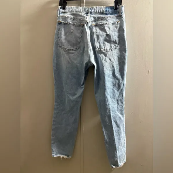 Abercrombie & Fitch Distressed Denim Jeans sz 10 - Image 3