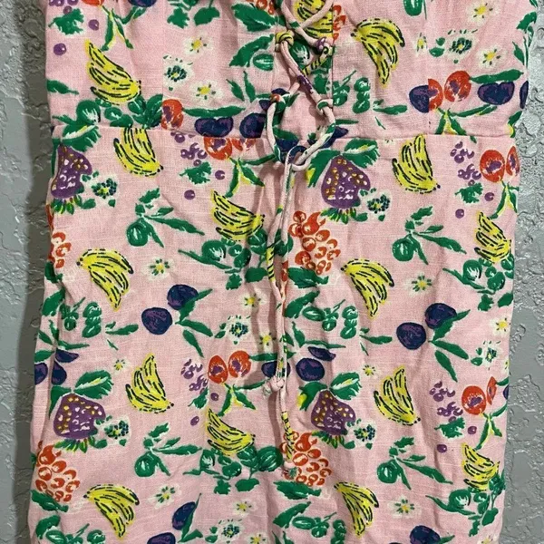 Urban Outfitters Pink Graphic Design Mini Dress - Image 5