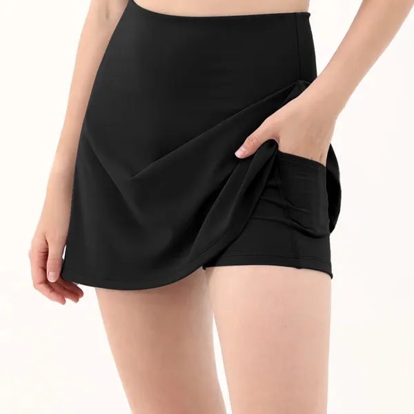Ododos Golf‎ Skort NWTS XL Black - Image 7