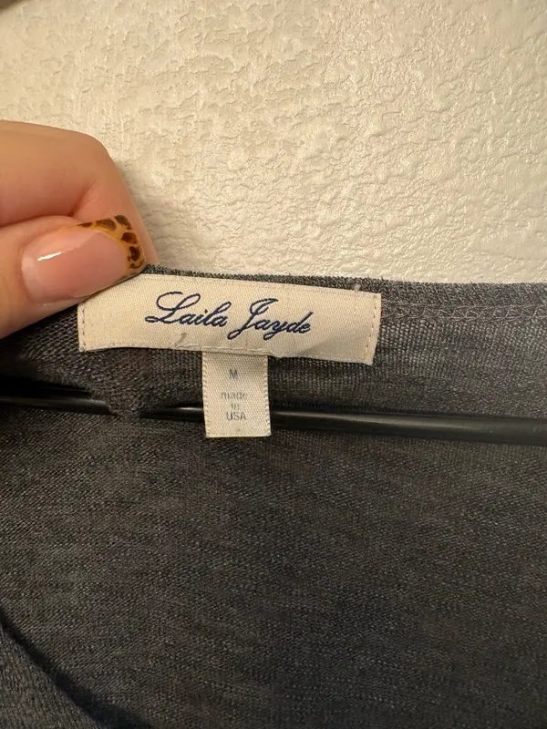 grey sweater Gray Size M - Image 3