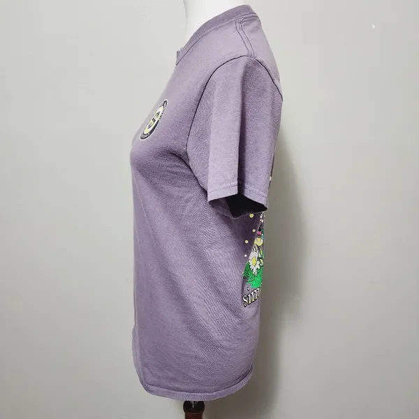 Simply Southern Dusty Lavender Be The Light Graphic Tee Size Small - Image 4