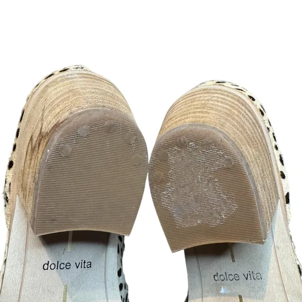 Dolce Vita Booties Womens Size 6 Beige Fur Chelsea Ankle‎ Pointed Toe Block Heel - Image 10