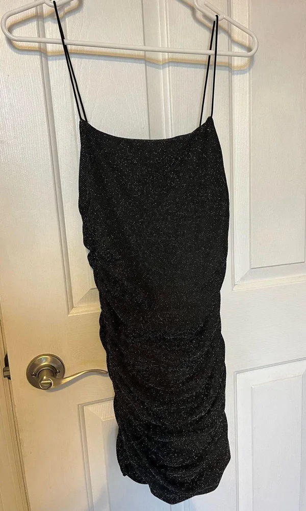 Princess Polly Black Mini Dress - Image 2
