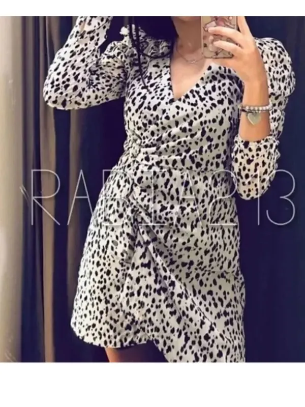 ZARA NWT ANIMAL PRINT DRESS‎  - Image 4