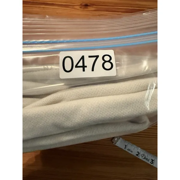 Champion Sweatpants Reverse Weave‎ Womens Sz Small Cream Spellout Jogger 90s - Image 13