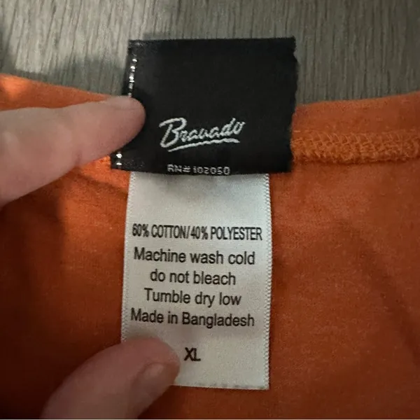 Harley Davidson Orange Gatlinburg Tennessee Short Sleeve Tee Shirt Size‎ XL - Image 6