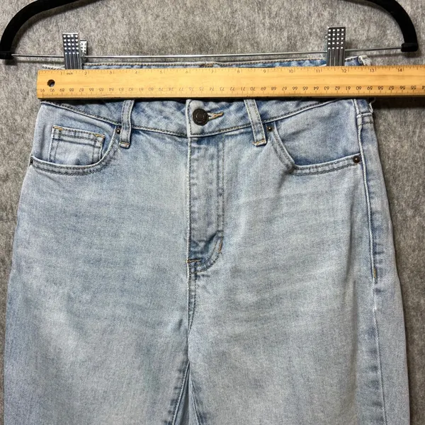 Pacsun Mom Jeans High Rise Light Wash Denim Comfort Fit Womens‎ Size 25 - Image 2
