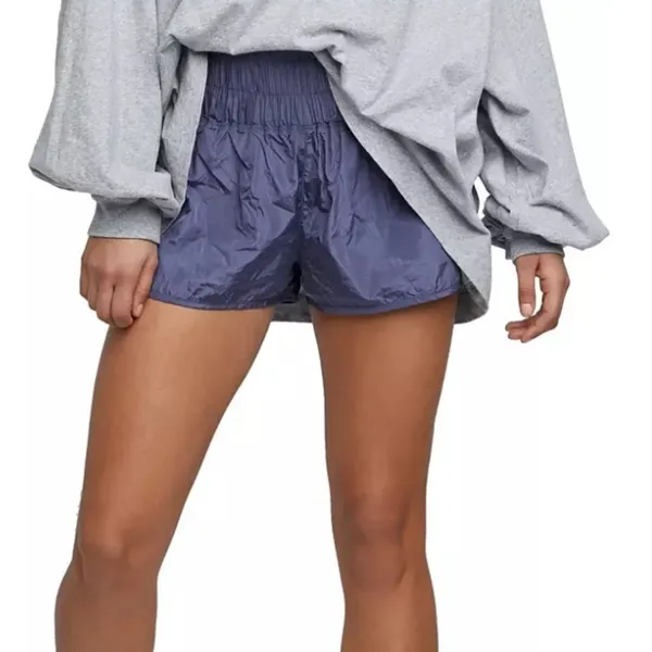 Free People Movement Way Home athletic purple shorts size small - Image 2