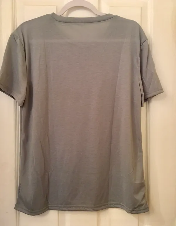 Graphic Tee, 2XL Gray Size 2X - Image 2