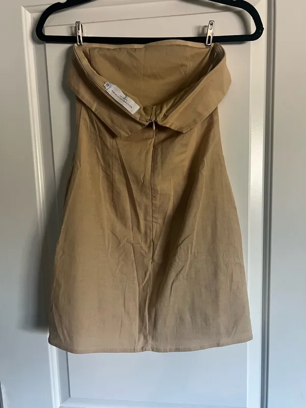 Boutique Linen Mini Dress - Image 2
