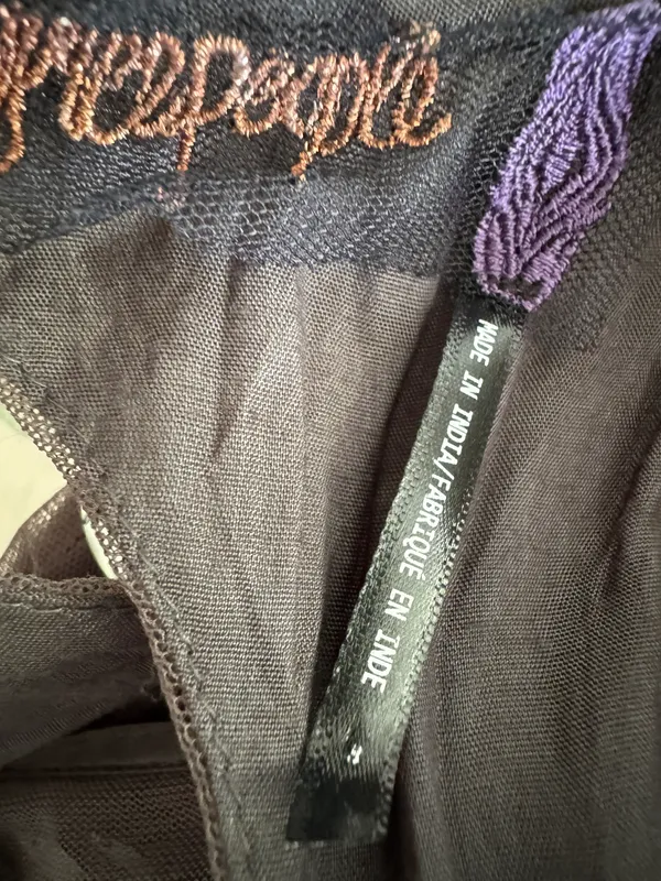 Free People Embellished Tulle Mini Dress, Size S - Image 11