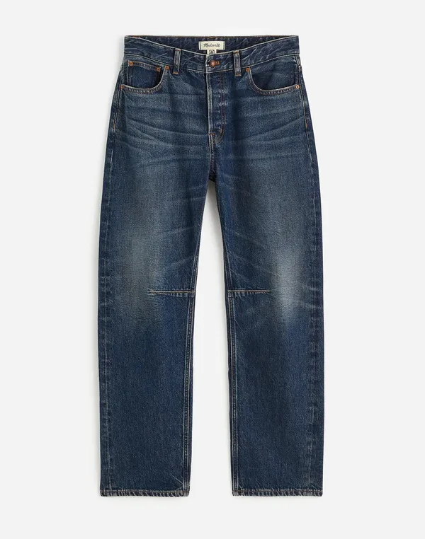 Madewell Darted Barrel Leg Jeans - Image 6