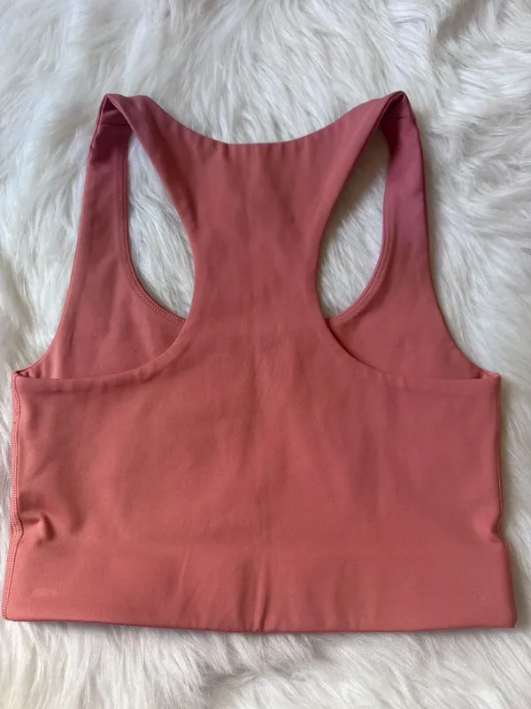 Girlfriend Collective Size XS Paloma Racerback Longline Sports Bra - Image 4