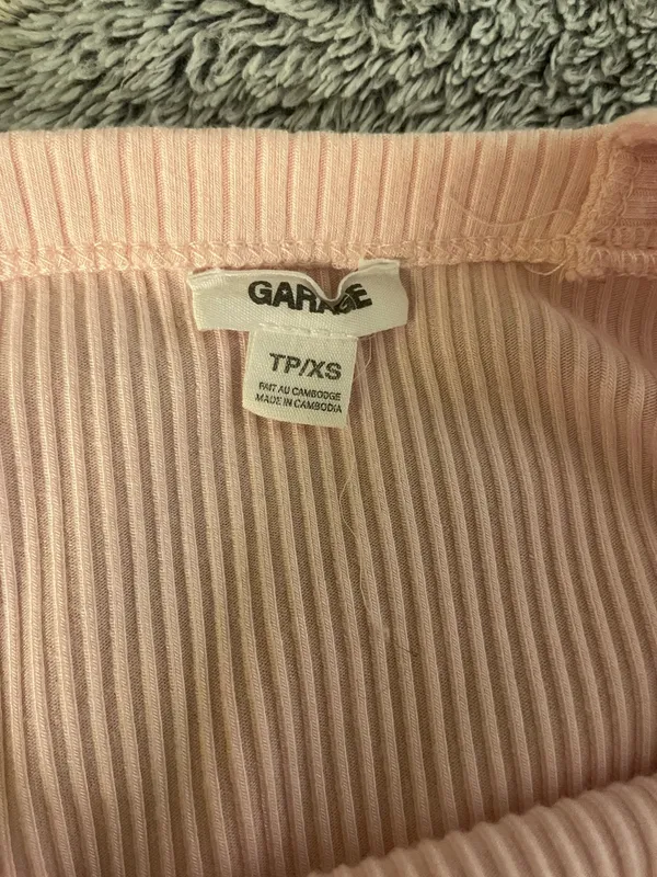 Pink Garage Ribbed Tank - Image 3
