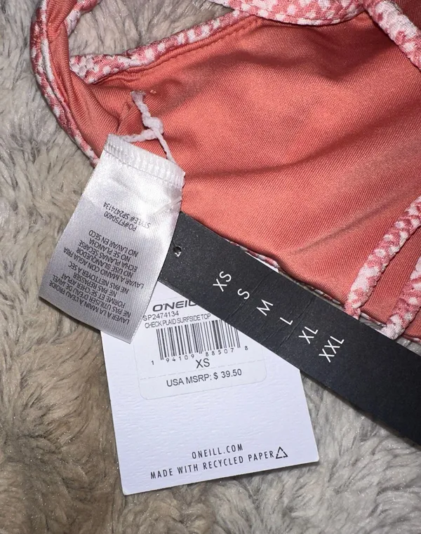 O'Neill NWT  Bikini Top XS - Image 4