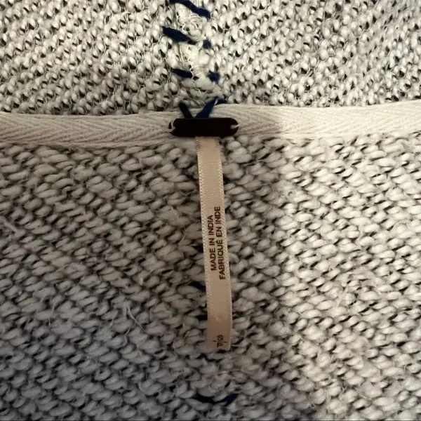 Free People Knit Baja Surfer Hippie Hoodie - Image 2