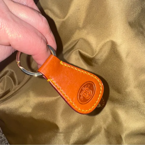 DOONEY & BOURKE Belvedere Nylon with Leather‎ Trims Hobo Shoulder Bag - Image 11