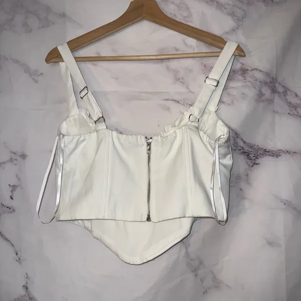 White Fox Boutique White Bustier  - Image 2