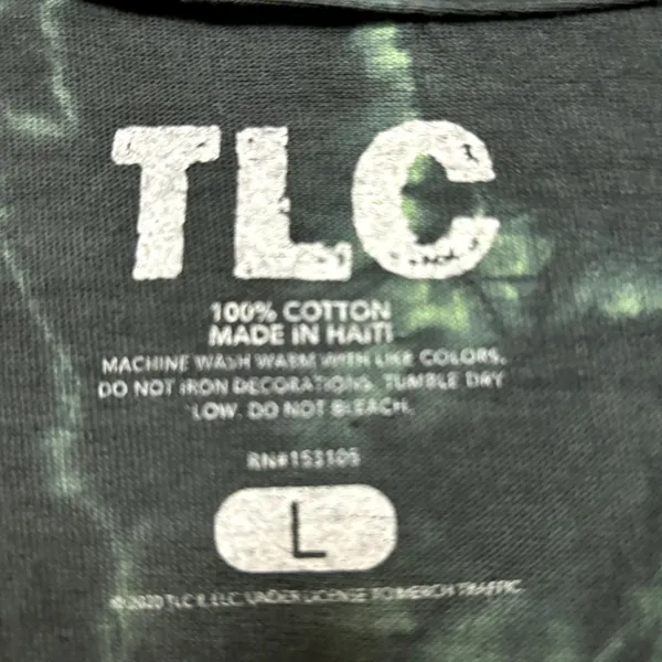 TLC Crazy Sexy Cool World Tour Animated Hip Hop Tie Dye L - Image 4