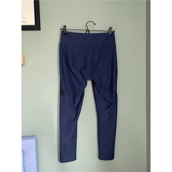 Outdoor Voices Two Tone Paneling Legging Size Medium Black Navy Compression - Image 8