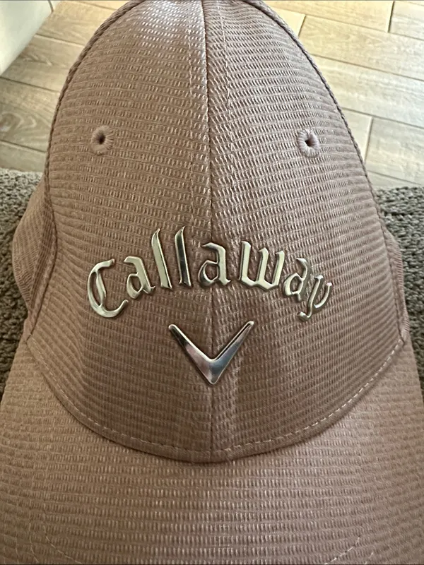 Callaway Dusty Pink Curved-Brim Golf Cap - Image 5