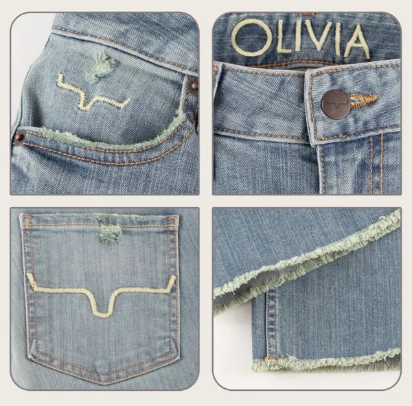 Kimes Ranch Olivia light wash - Image 4