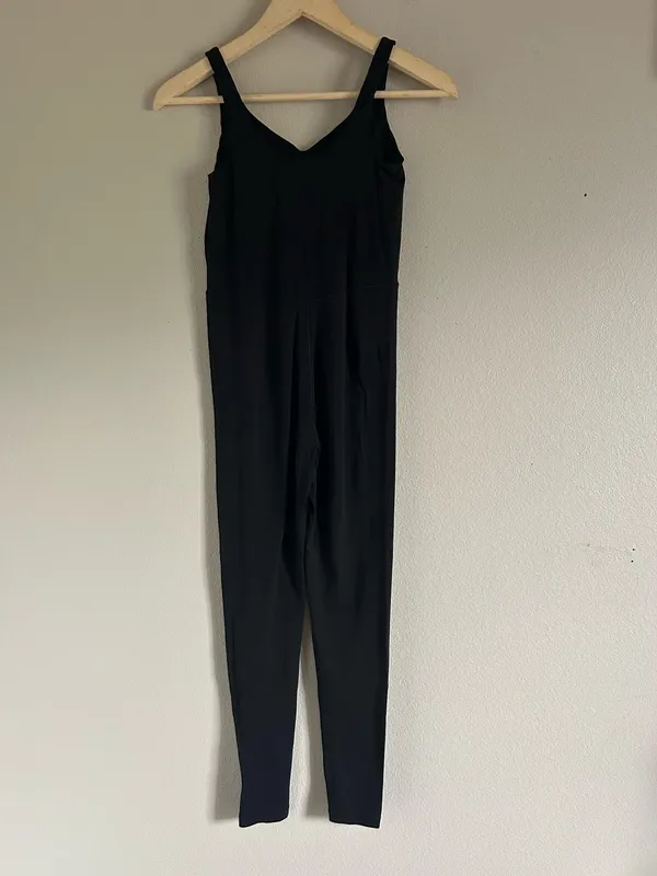 Offline by Aerie Real Me Black Jumpsuit medium - Image 3