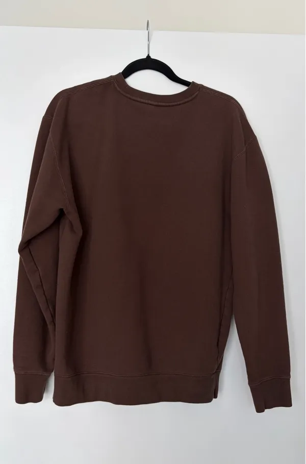 Sabrina Carpenter Short n' Sweet Brown Concert Tour Crewneck Sweatshirt Size Medium - Image 2