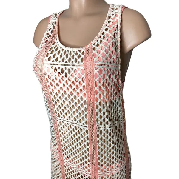 New. Pilyq fishnet coverup dress. XS/S. Retails $164 - Image 6