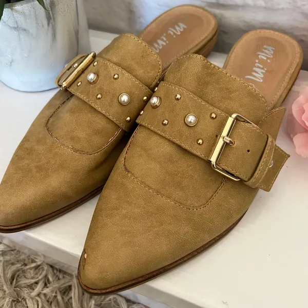 Mi’iM Nile Leather Mules - Image 2