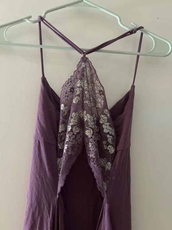 Purple Victorias Secret Slip Dress - Image 2