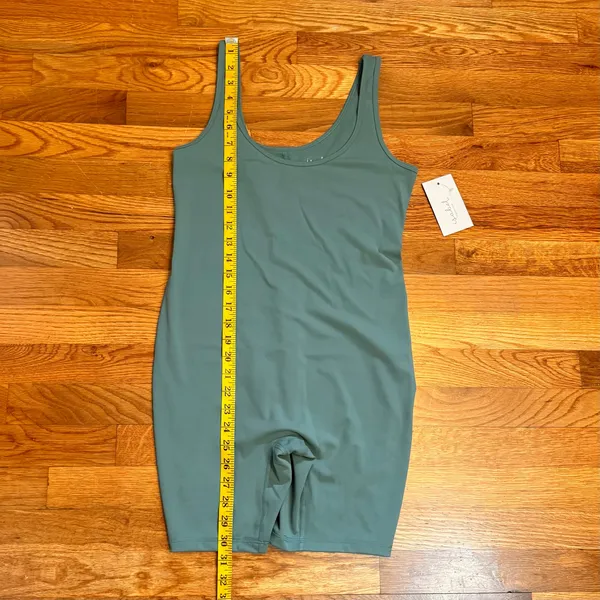 Isabel by Ingrid+Isabel Maternity Women XS Sage Green Unitard Shorts Stretch New - Image 3