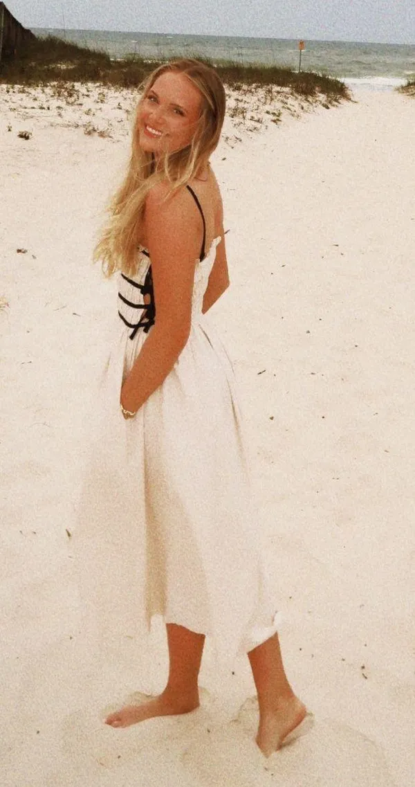 Confete Midi Dress Black - Image 3