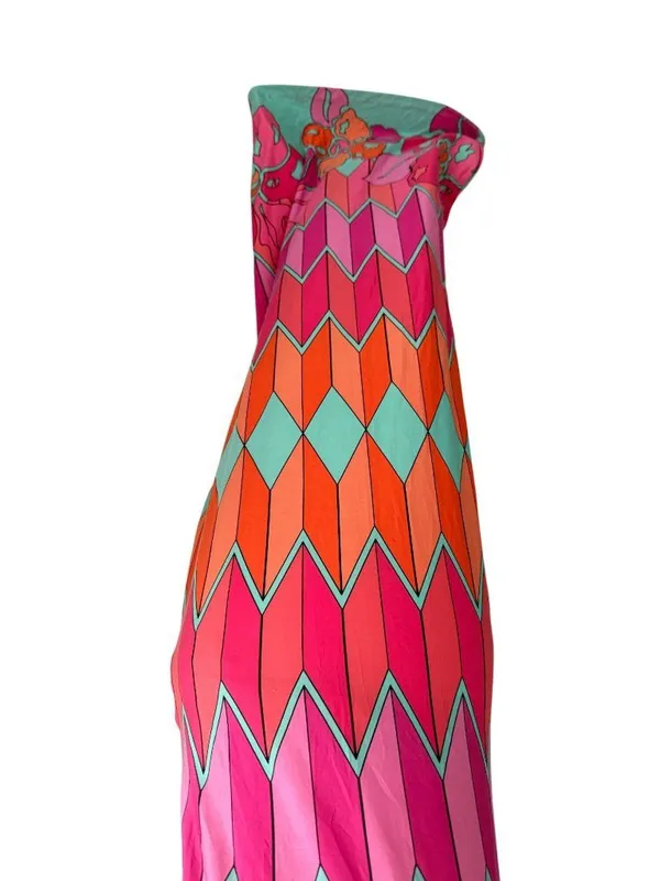 ANALILI Strapless Tie Back Column Maxi Dress Size XS - Image 6