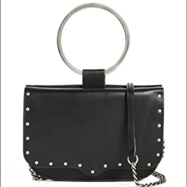 Rebecca Minkoff Ring Crossbody Bag in Black - Image 2