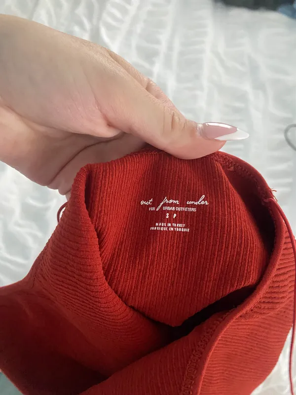 Out From Under (Urban Outfitters) Red Bodysuit - Image 3