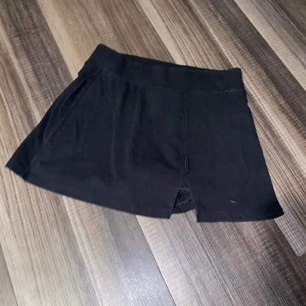 PINK Victoria's Secret Black Active Skort - Image 6