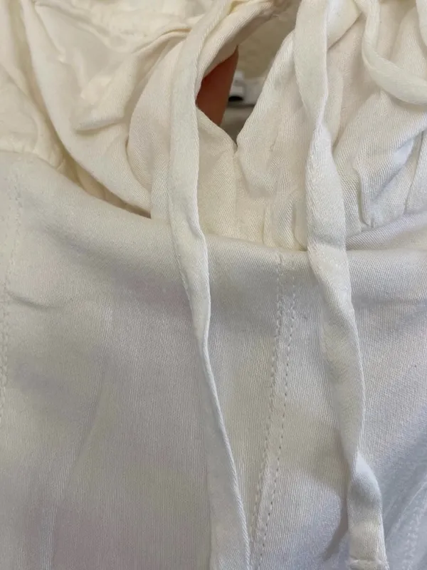 NWT Urban outfitters Women's white Tie-Front Crop Top - Image 6