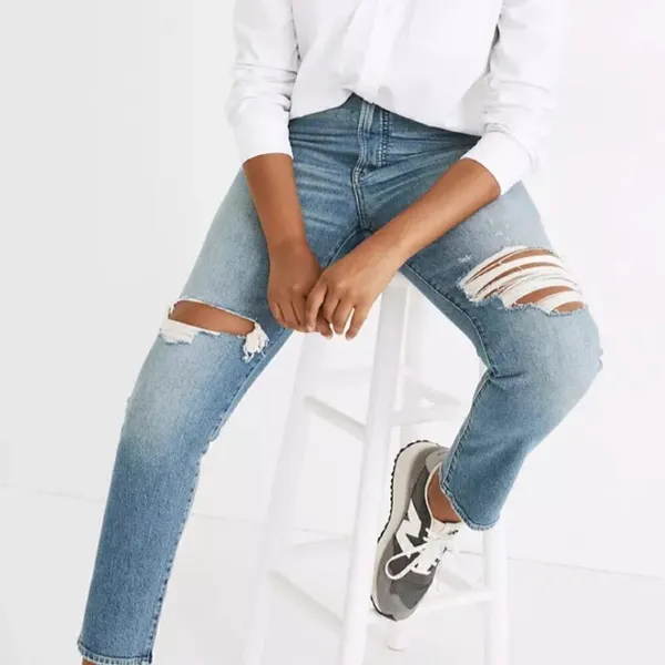 MADEWELL Jeans - The Perfect Vintage Jean in Denman Wash Size 26 - Image 4