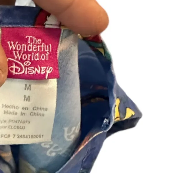 Wonderful World of Disney Pooh Christmas Scrub‎ Shirt - Image 6