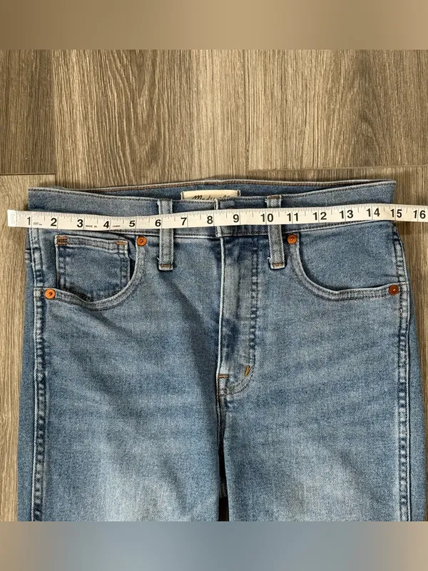 Madewell 10 inch High Rise Skinny Jeans Size 25 - Image 3
